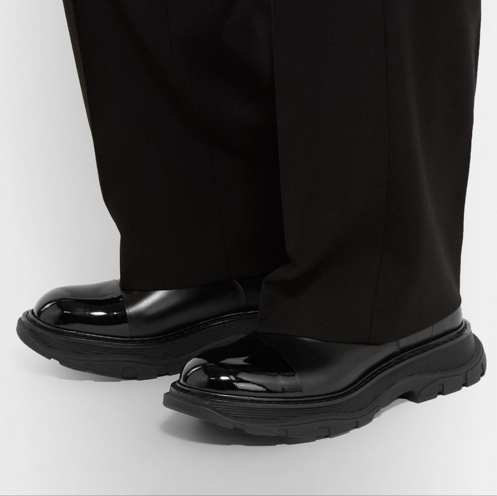 Alexander McQueenAlexander McQueen - Cap-Toe Smooth Derby size 41 BNWB